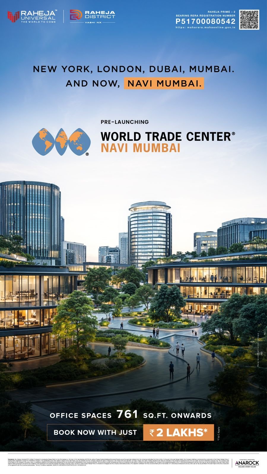 Raheja Prime WORLD TRADE CENTER Slide 3